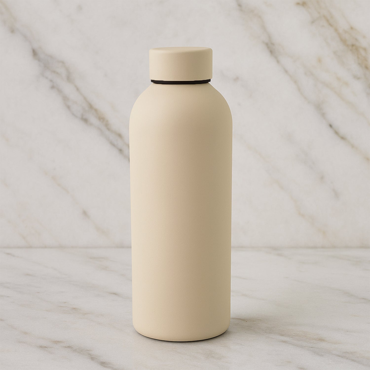 Stainless Steel Double Wall Vacuum-Insulated Drink Water Bottle (Mix Color / 500 ML Approx) Stainless Steel Double Wall Vacuum-Insulated Drink Water Bottle (Mix Color / 500 ML Approx)